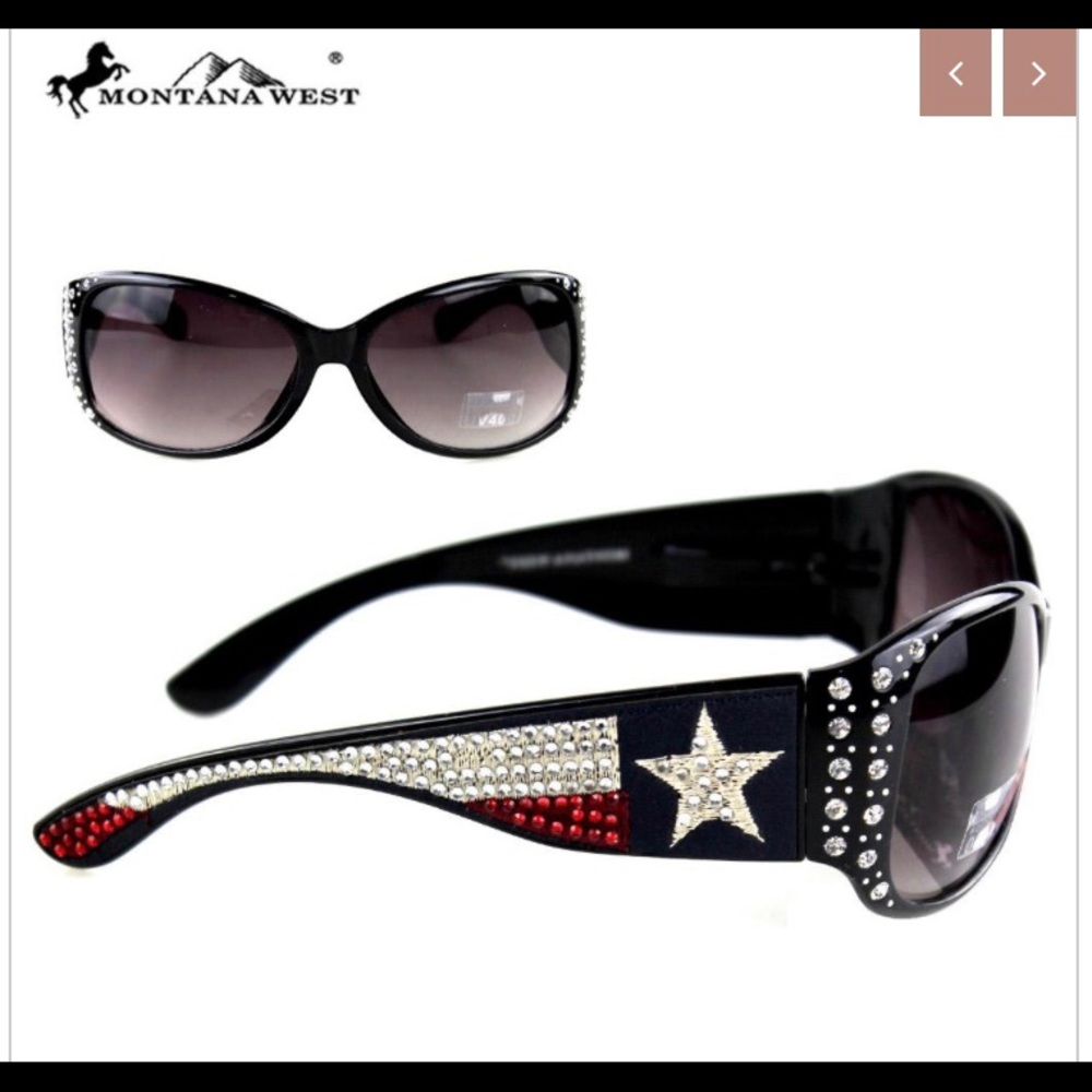 Texas bling Montana West sunglasses